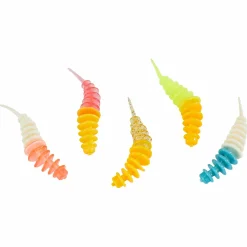 Trout Attack Forellen-Kunstköder<Aromatisierte Forellen-Würmer (Mix 3 Pelletaroma)