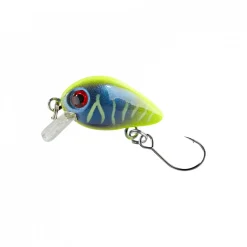 Trout Attack Wobbler|Forellen-Kunstköder<Crankbait Trout Crank (Gelb-Blau)