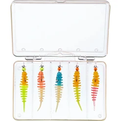 Outlet Trout Attack Ready to Fish Sets (Bedeckter Himmel/Trübes Wasser)