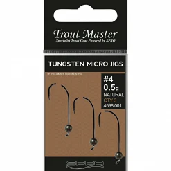 TroutMaster Forellenangeln-Zubehör<Tungsten Micro Jig (Natural)
