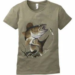 Outlet T-Shirt "Zander" Damen (Oliv)