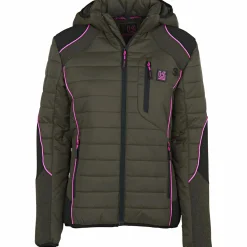 Online Univers Dolomit Hunting Jacket Damen (Oliv/Pink)