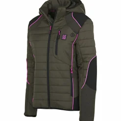 Online Univers Dolomit Hunting Jacket Damen (Oliv/Pink)