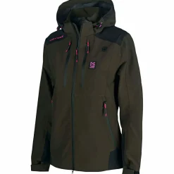 Hot Univers Fedaia U-Tex Hunting Jacket Damen (Braun/Schwarz)