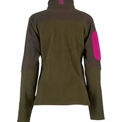 New Univers Lynx Fleece Hunting Jacket Damen (Oliv/Pink)