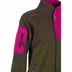 New Univers Lynx Fleece Hunting Jacket Damen (Oliv/Pink)