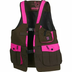 Univers Damen Angeljacken & -Westen<Microfiber U-Tex Hunting Vest Damen (Oliv/Pink)
