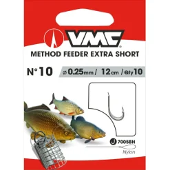 VMC Angelhaken|Friedfischangeln-Zubehör<Method Feeder Extra Short
