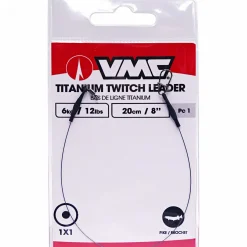 VMC Angelvorfächer & Beifänger|Raubfischangeln-Zubehör<Titanium (Twitch Leader)