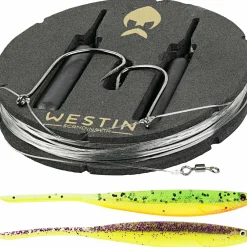 Westin Drop Shot-Angelzubehör<Dropshot Rig Kit (Dark Water Mix)