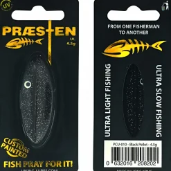 Westin Forellenangeln-Zubehör|Trout Spoons<Inlineköder Præsten UL (Black Pellet)