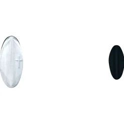 Westin Forellenangeln-Zubehör|Trout Spoons<Inlineköder Præsten Mikro (Black/White Glow)