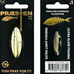 Westin Trout Spoons|Trout Spoons<Inlineköder Præsten Mini (24k Gold)