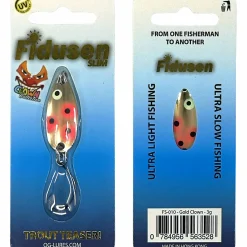 Westin Trout Spoons|Forellenangeln-Zubehör<Mikroköder Fidusen Slim (Gold Clown)