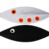 Westin Trout Spoons|Trout Spoons<Twister (Black White Glow)
