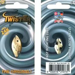 Westin Trout Spoons|Forellenangeln-Zubehör<Twister (Real 24k Gold)