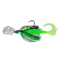 Zeck Chatterbaits<Bladed Cat Jig (Acid Green)