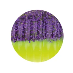 Zeck Gummiköder ·Twister<Drag-Tail (Purple Chatreuse)