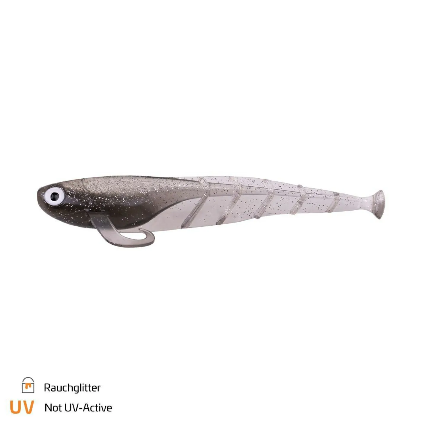 Zeck Gummiköder ·Gummifische & Shads<Quappie (Rauchglitter)