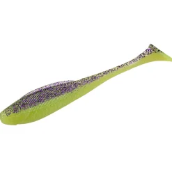 Zeck Gummiköder ·Gummifische & Shads<Sexy Swimmer (Purple Chartreuse)
